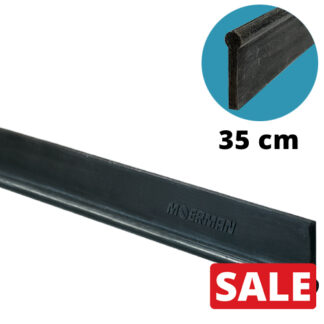 Moerman Dura-Flex Hard Rubber Standaard Cut 35 cm | Glazenwasserswinkel.nl