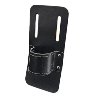 Wisserhouder leder met RVS nagels | Glazenwasserswinkel.nl