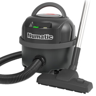 Numatic Batterijstofzuiger NBV190-NX ReFlo Zwart met Kit AS56 | Glazenwasserswinkel.nl