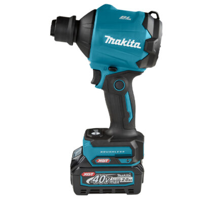 Makita 40 V Max Blaasmachine met 2,0 Ah accu | Glazenwasserswinkel.nl