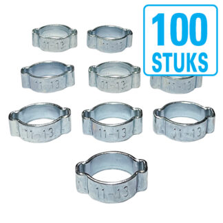 Oorklemmen 8 mm slang | Glazenwasserswinkel.nl