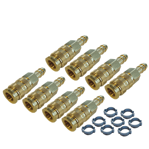 Rectus koppeling 8 mm met speciale beschermring | Glazenwasserswinkel.nl