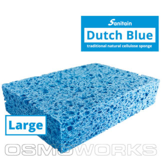 Dutch Blue Large Cellulose Spons 1 pak | Glazenwasserswinkel.nl