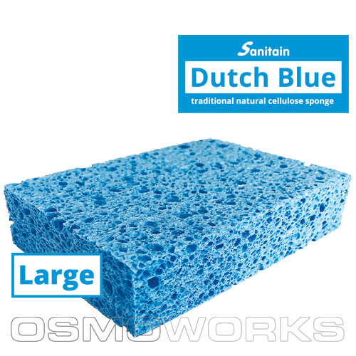 Dutch Blue Large Cellulose Spons 1 pak â€“ 10 stuks | Glazenwasserswinkel
