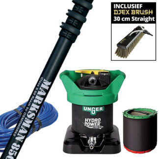 Unger HydroPower Ultra Filter S compleet 9,5 meter reach Marksman 850 Glass-Fibre 8,5 meter | Glazenwasserswinkel.nl