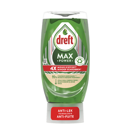 Dreft Max Power 370 ml | Glazenwasserswinkel.nl