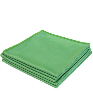 Sanitain Microvezel GLASDOEK Bright Green 40×40 | Glazenwasserswinkel.nl