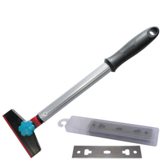 Moerman Premium Schraper met 30 cm Steel + 15 messen | Glazenwasserswinkel.nl