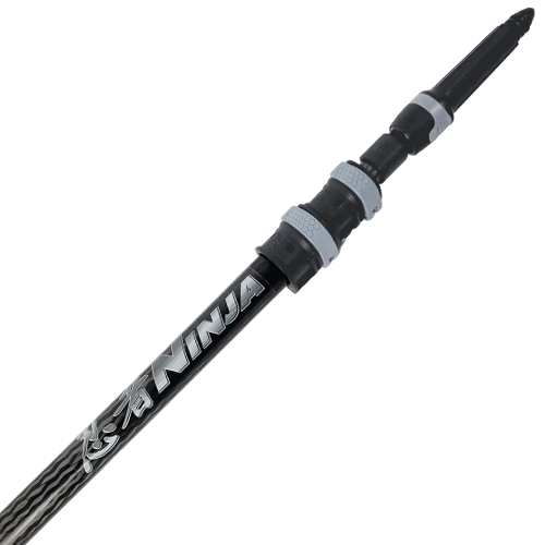 Unger NINJA Carbon Telescoopsteel 3-delig 3,50 m | Glazenwasserswinkel.nl