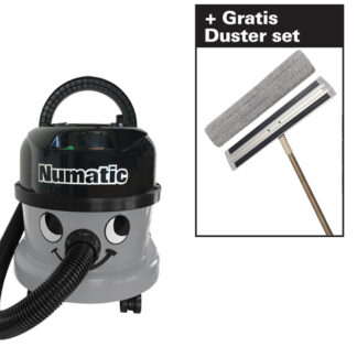 Numatic Stofzuiger Grijs PPR240-11 | Glazenwasserswinkel.nl