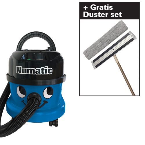 Numatic Stofzuiger Skyblue PPR240 | Glazenwasserswinkel.nl