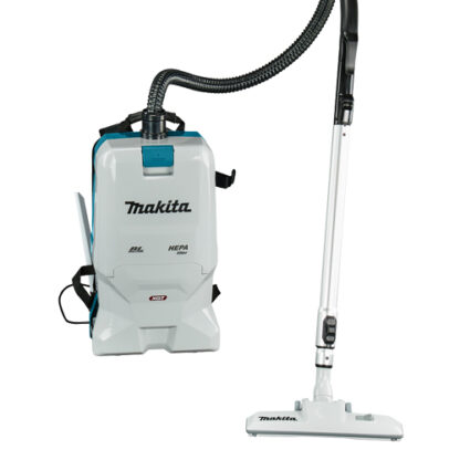 Makita 40 V Max rugstofzuiger 6 liter met 4,0 Ah accu | Glazenwasserswinkel.nl